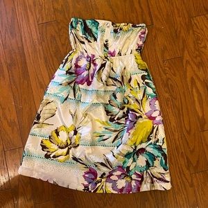 ONEILL strapless local mini dress